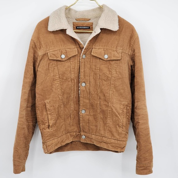 Brandy Melville Jackets & Coats Brandy Melville Tan Corduroy Jacket